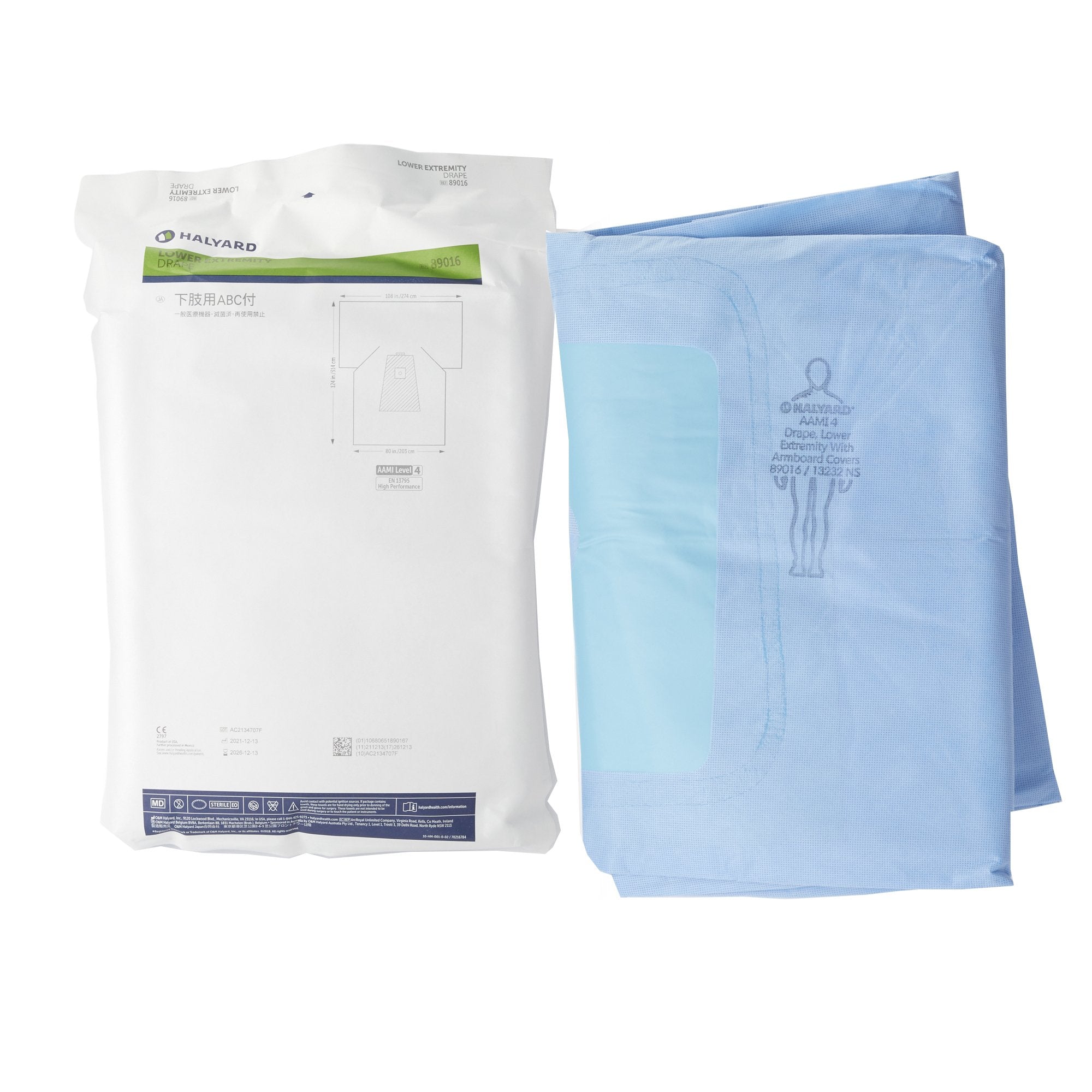 Orthopedic Drape Lower Extremity Drape 108 W X 80 W X 124 L Inch Sterile