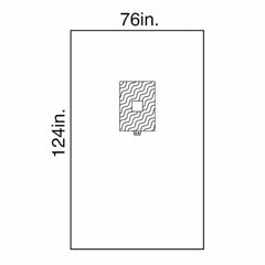 Surgical Drape Minor Procedure Drape 76 W X 124 L Inch Sterile