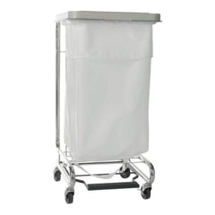Hamper Stand McKesson General Purpose Rectangular Opening 30 to 33 gal. Capacity Foot Pedal Self Closing Lid