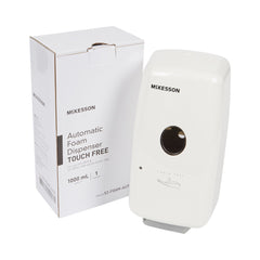 Hand Hygiene Dispenser McKesson White Plastic Touch Free 1000 mL Wall Mount