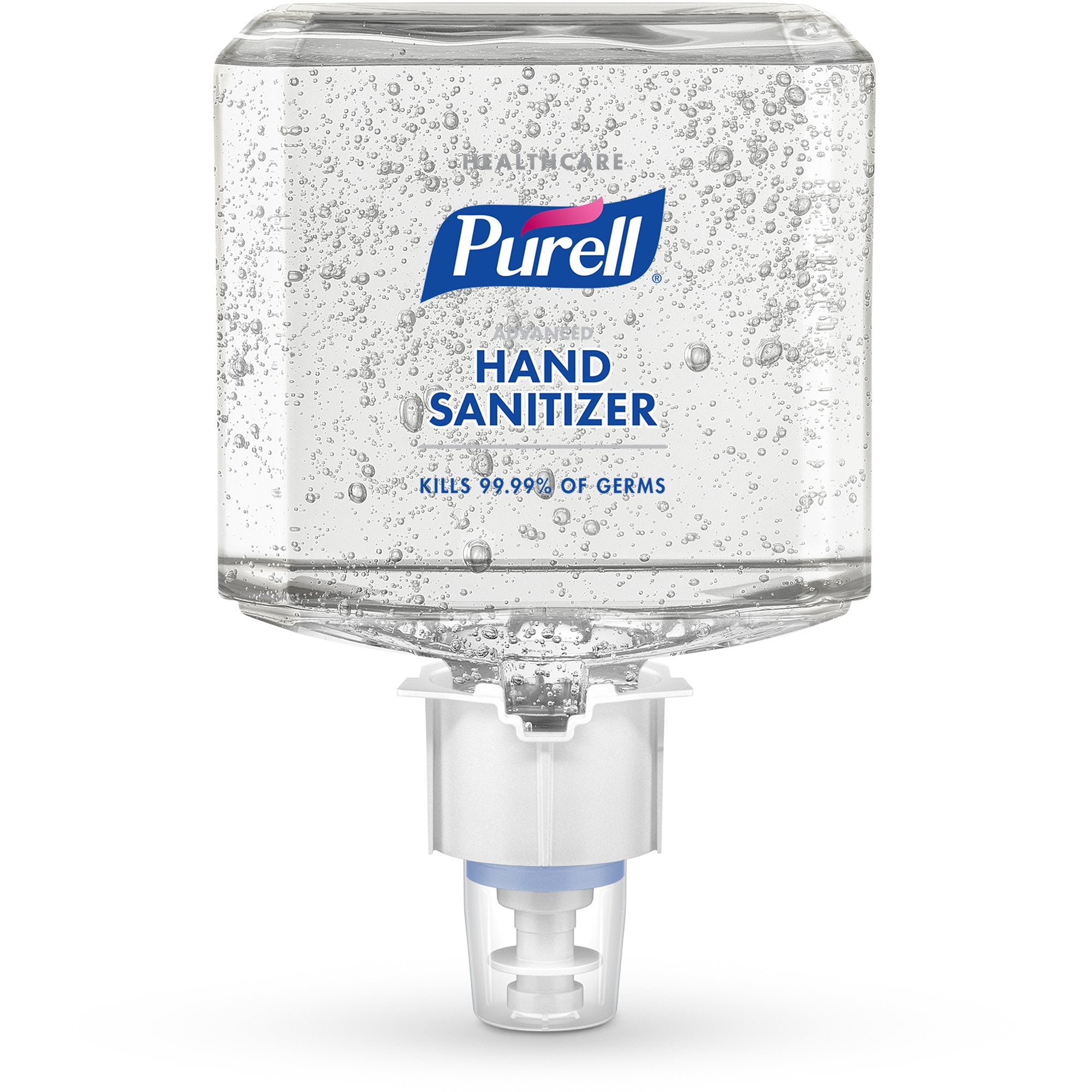 Hand Sanitizer Purell Healthcare Advanced 1,200 mL Ethyl Alcohol Gel Dispenser Refill Bottle