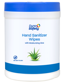 hand sanitizer wipes with moisturizing aloe