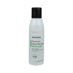 Hand Sanitizer with Aloe McKesson Premium 4 oz. Ethyl Alcohol Gel Bottle