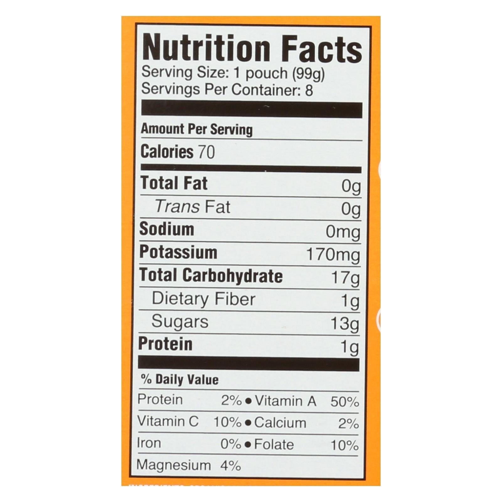 happy baby clearly crafted mango case of 16 3 5 oz