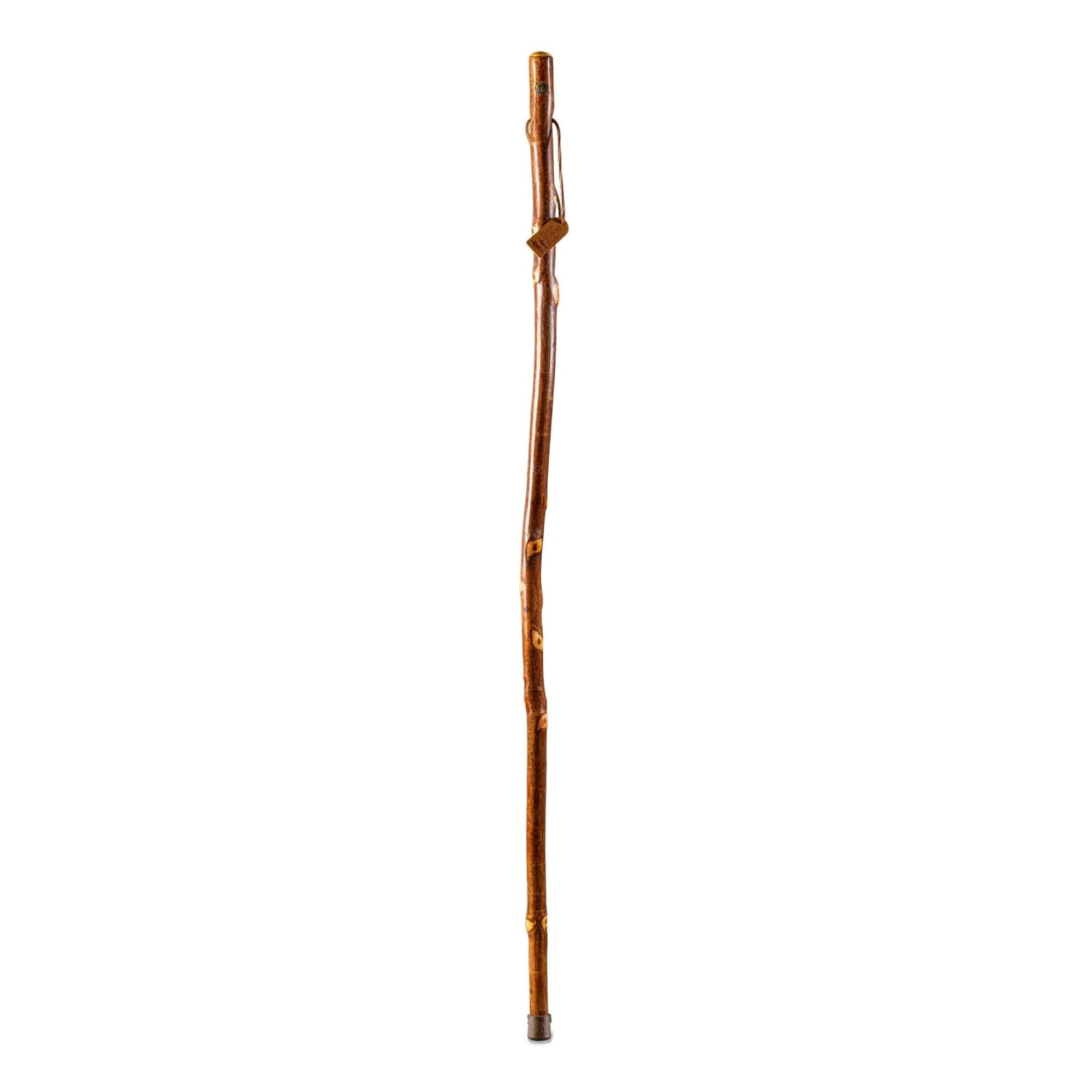 Walking Stick Brazos Free Form Wood 58 Inch Height Hawthorn