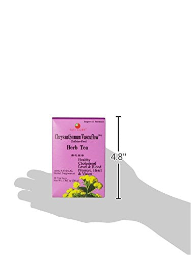 health king chrysanthemum vascuflow herb tea 20 tea bags