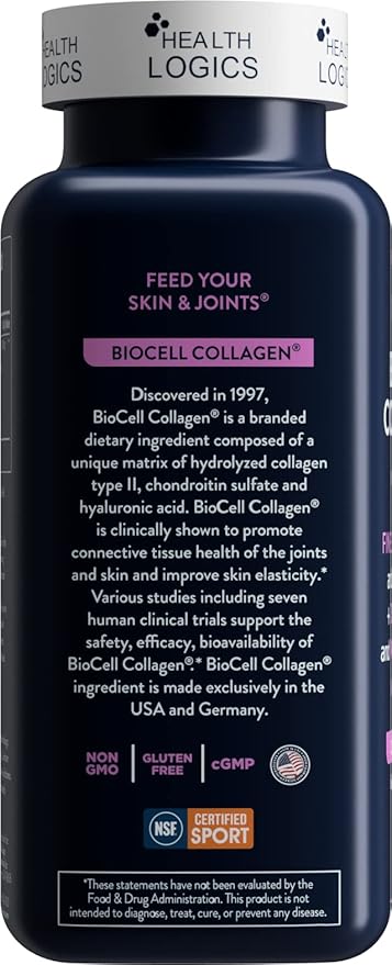 health logics biocell collagen 120 capsules