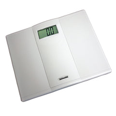 Floor Scale Health O Meter Digital Display 400 lbs. / 181 kg Capacity White Battery Operated