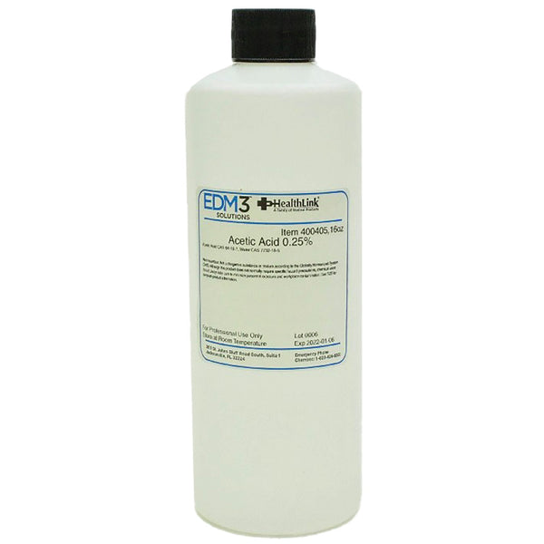 Chemistry Reagent Acetic Acid ACS Grade 0.25% 16 oz.