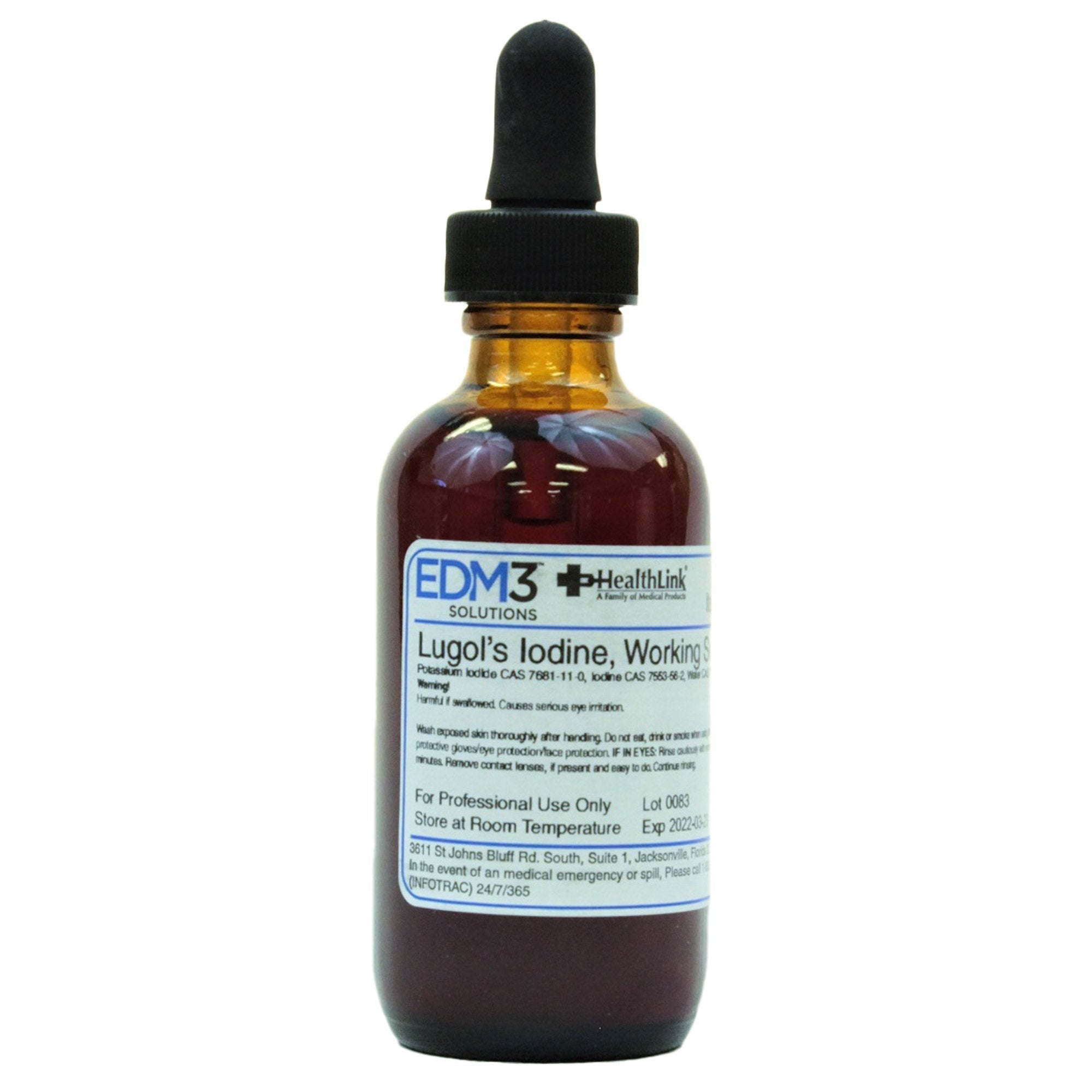 Lugol's Iodine Stain 2 oz.
