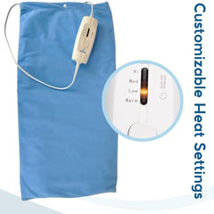 heating pad 12 x24 moist dry 4 position switch auto off