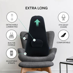 highback backrest support obusforme black boxed