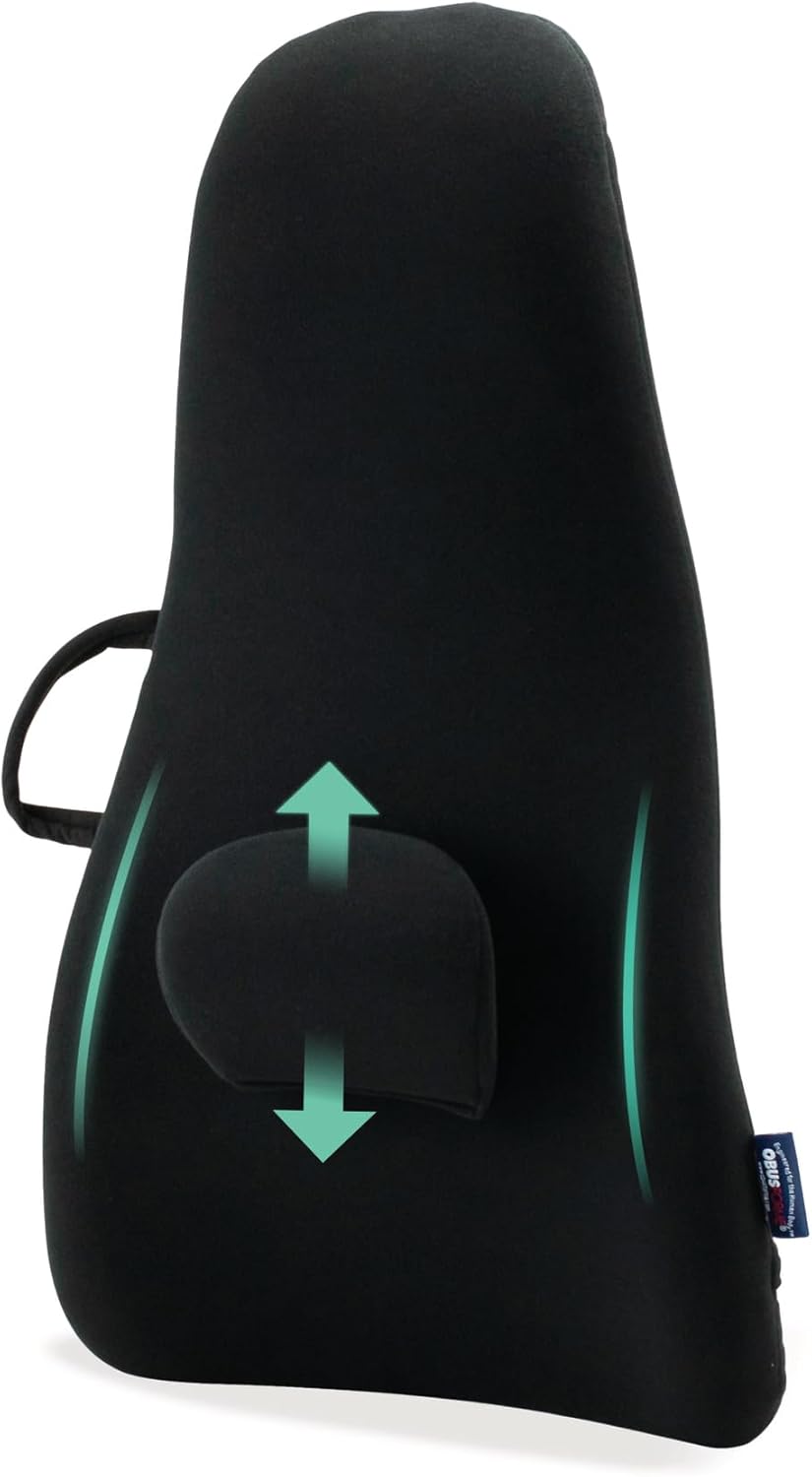 highback backrest support obusforme black boxed