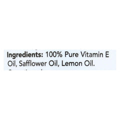 hobe labs naturals vitamin e oil 2 fl oz
