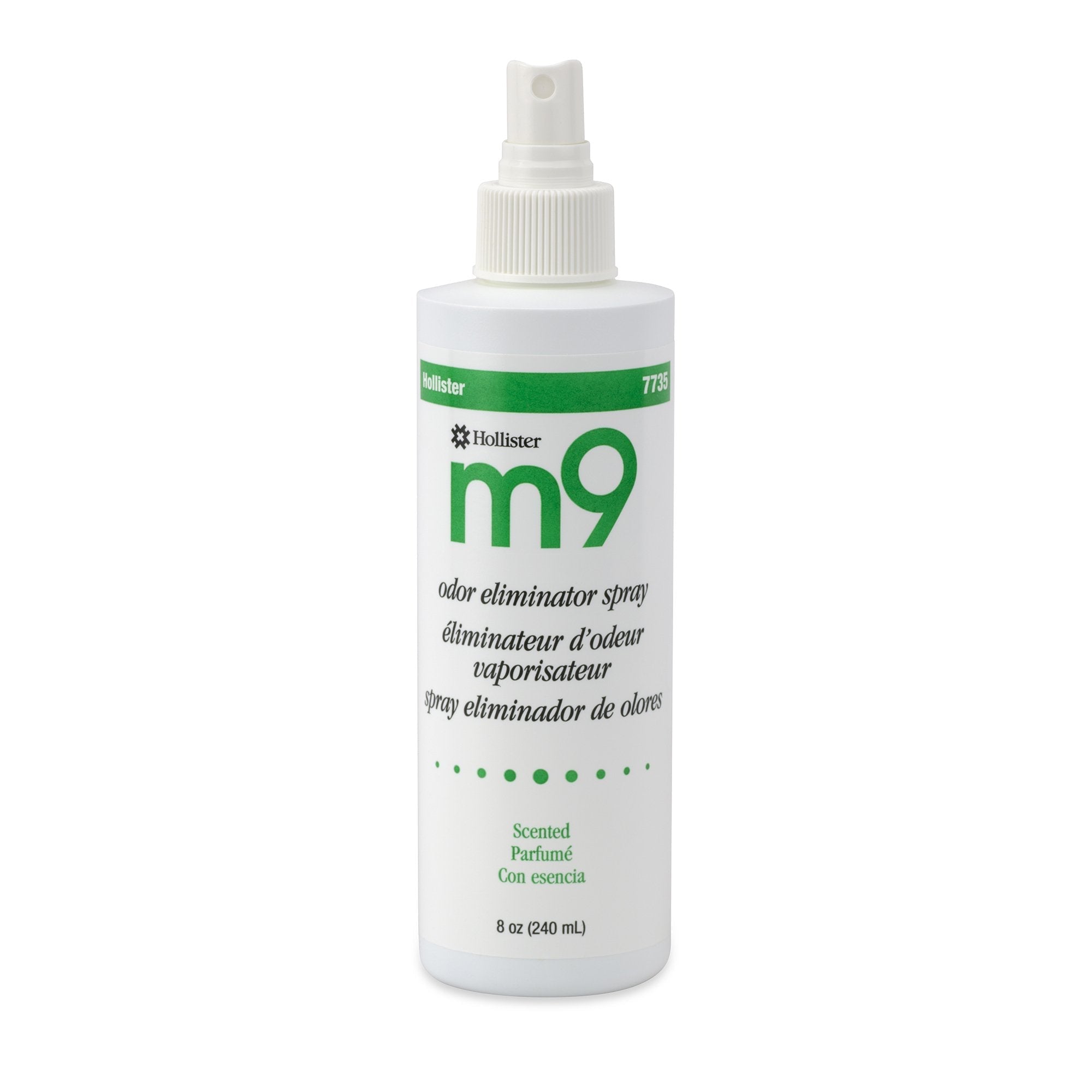Deodorizer M9 Liquid 8 oz. Bottle Green Apple Scent