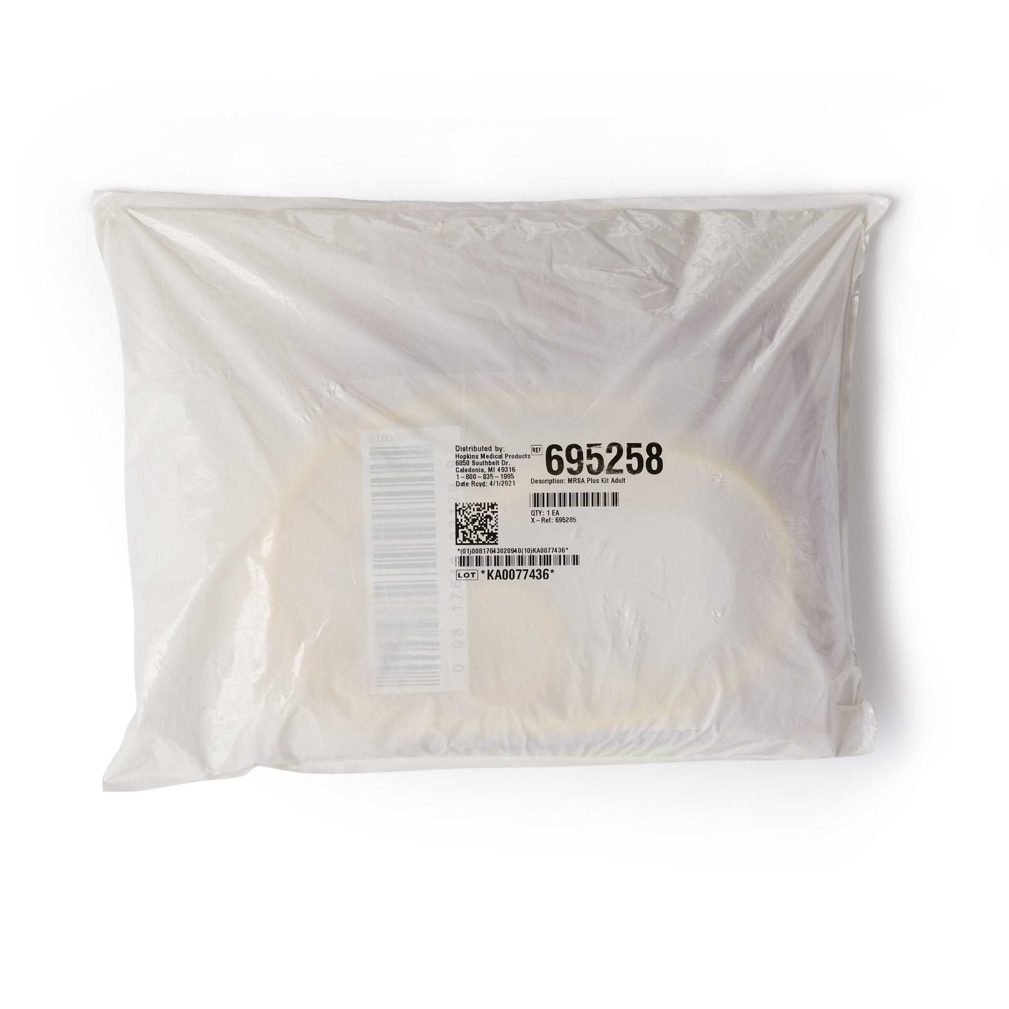 hopkins mrsa kit large hopkins single patient use mrsa kit with thermometer mk786776ea