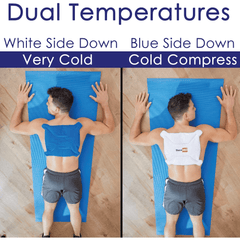 hot cold pack display with various styles countertop