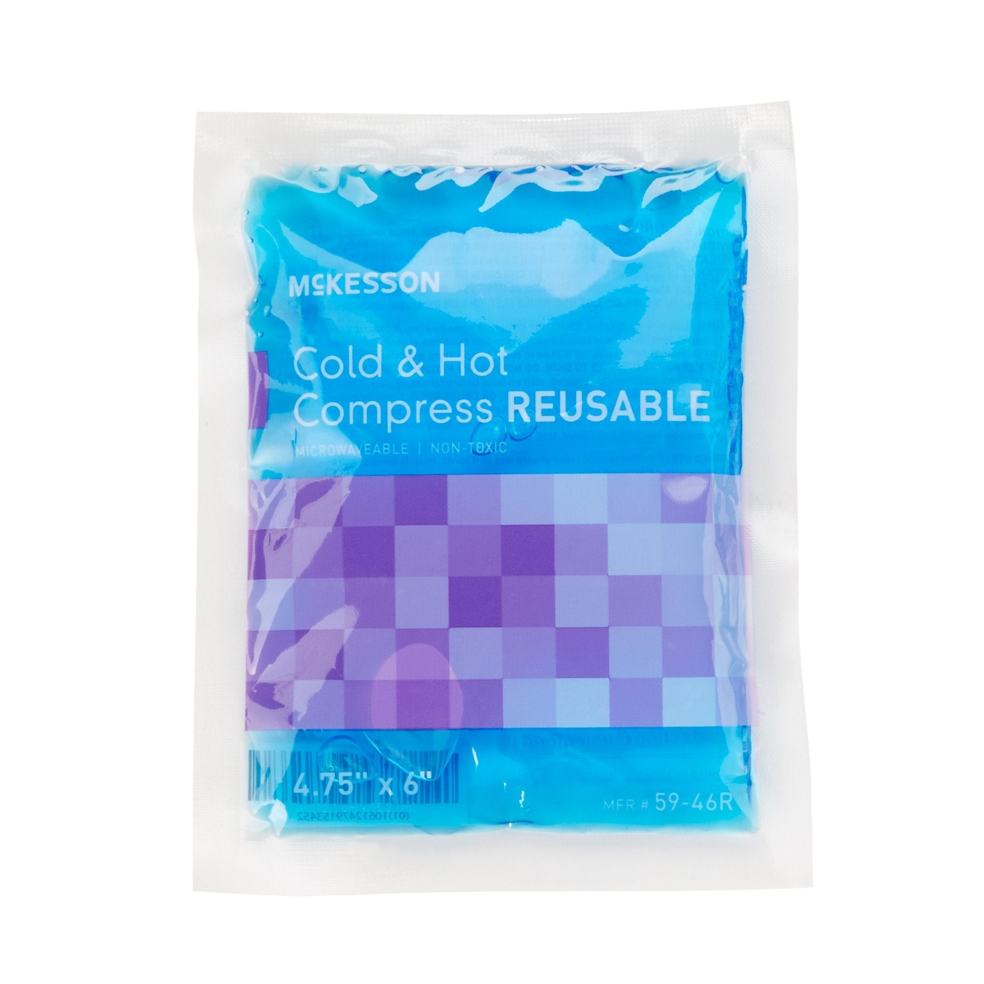 Hot / Cold Pack McKesson General Purpose Small 4 3/4 X 6 Inch Gel Reusable
