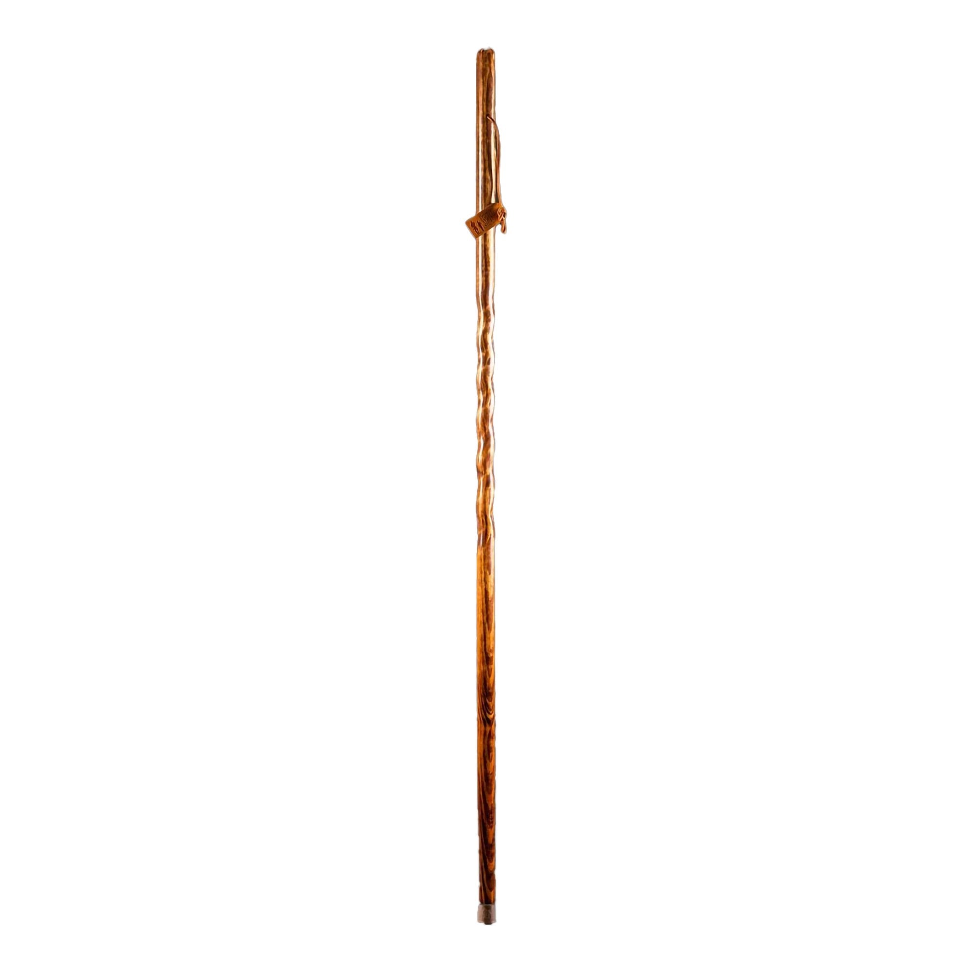 Walking Stick Brazos Traveler Wood 55 Inch Height Red Sweet Gum