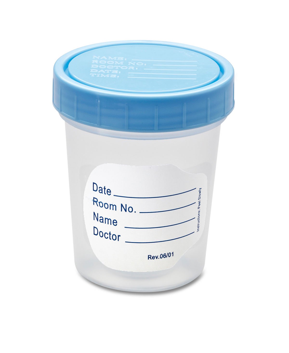 Specimen Container 120 mL (4 oz.) Screw Cap Patient Information OR Sterile, Packaging Type- Case