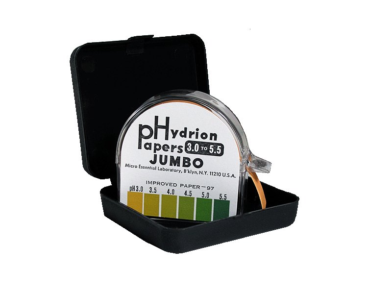 pH Paper in Dispenser Hydrion 3.0 to 5.5