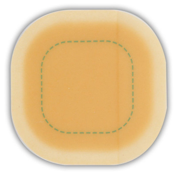 Hydrocolloid Dressing DuoDERM Signal CGF Foam Backing 8 X 8 Inch Square Hydrocolloid