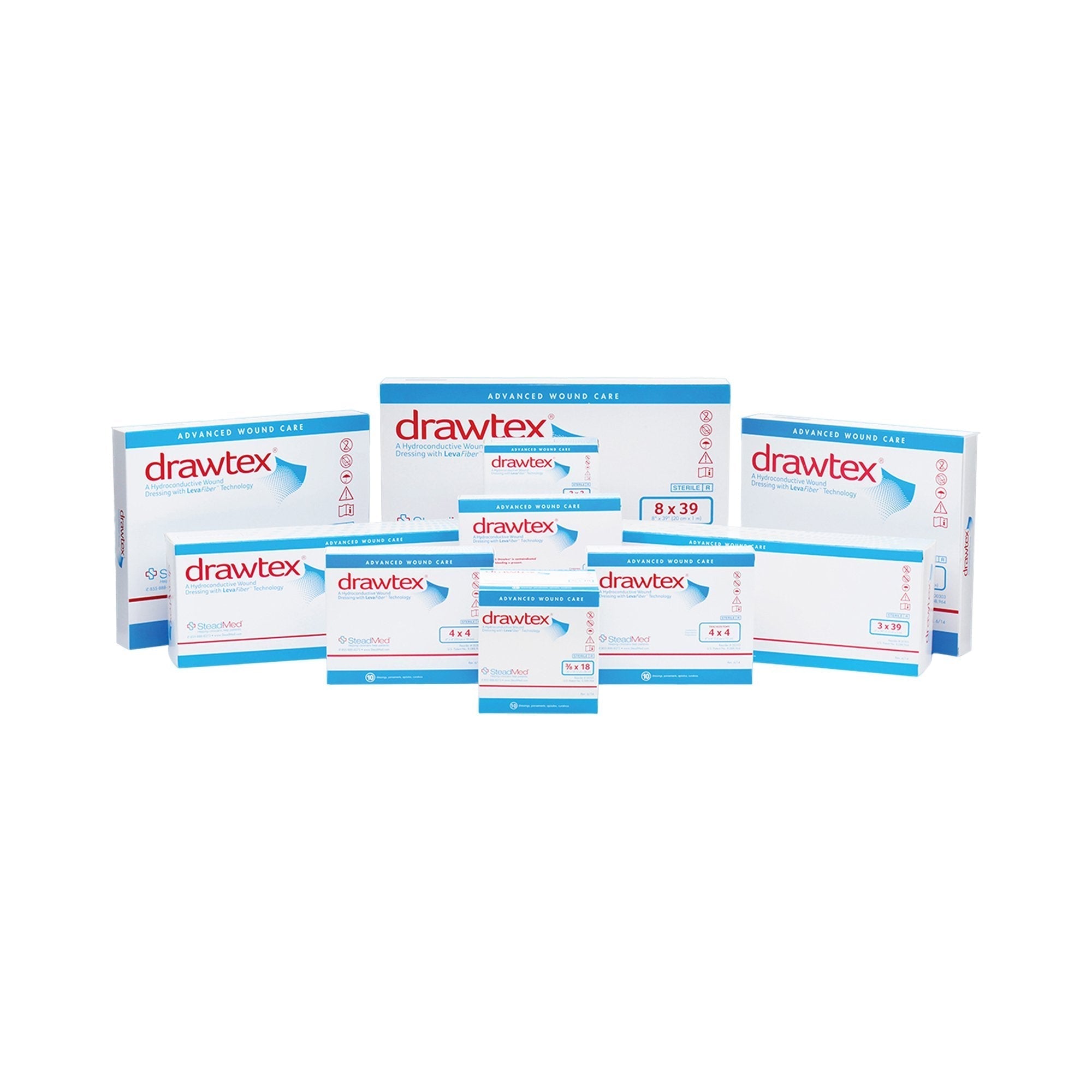 Hydroconductive Wound Dressing Drawtex 4 X 39 Inch Roll