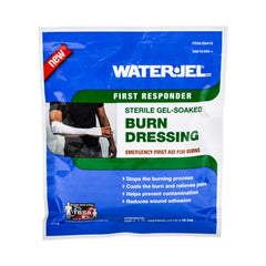 Hydrogel Burn Dressing Water Jel First Responder Sheet 4 X 16 Inch Sterile