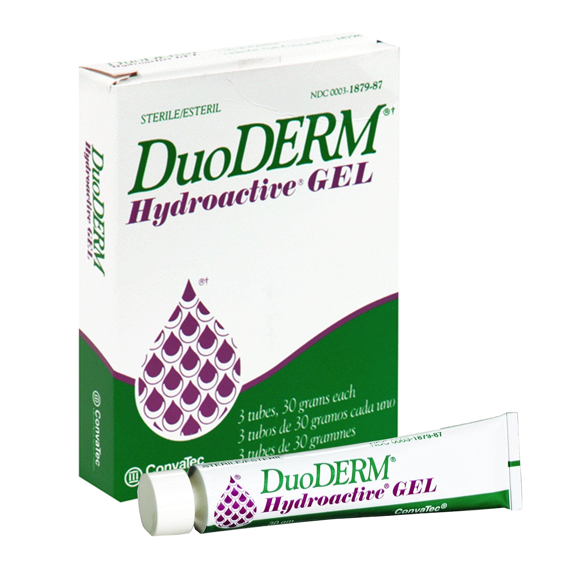Hydrogel Wound Dressing DuoDERM Hydroactive 30 Gram Gel / Amorphous Sterile