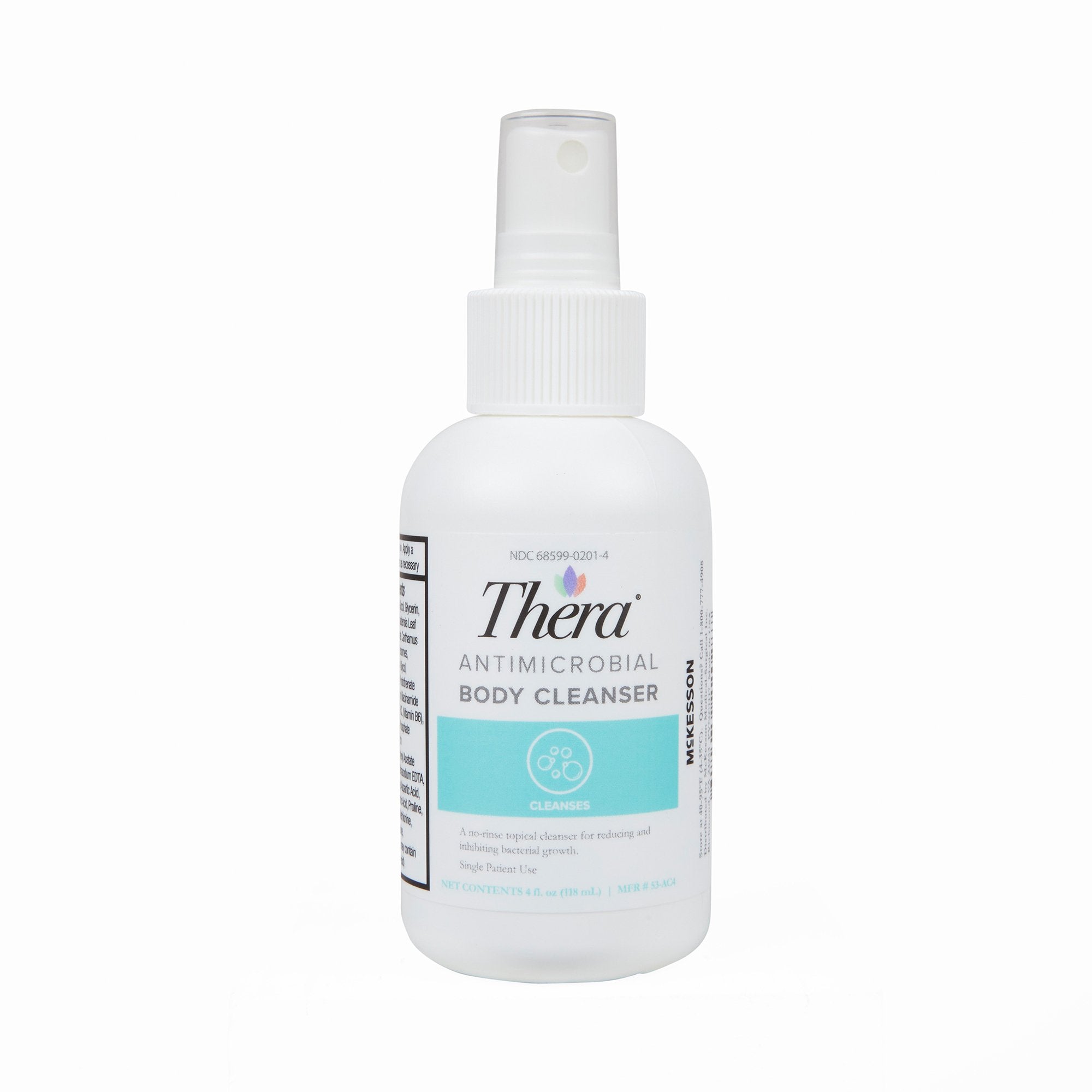 Antimicrobial Body Wash Thera Liquid 4 oz. Pump Bottle Scented, Packaging Type- Case