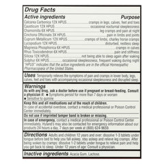 hylands leg cramp relief pm case of 3 50 tablets
