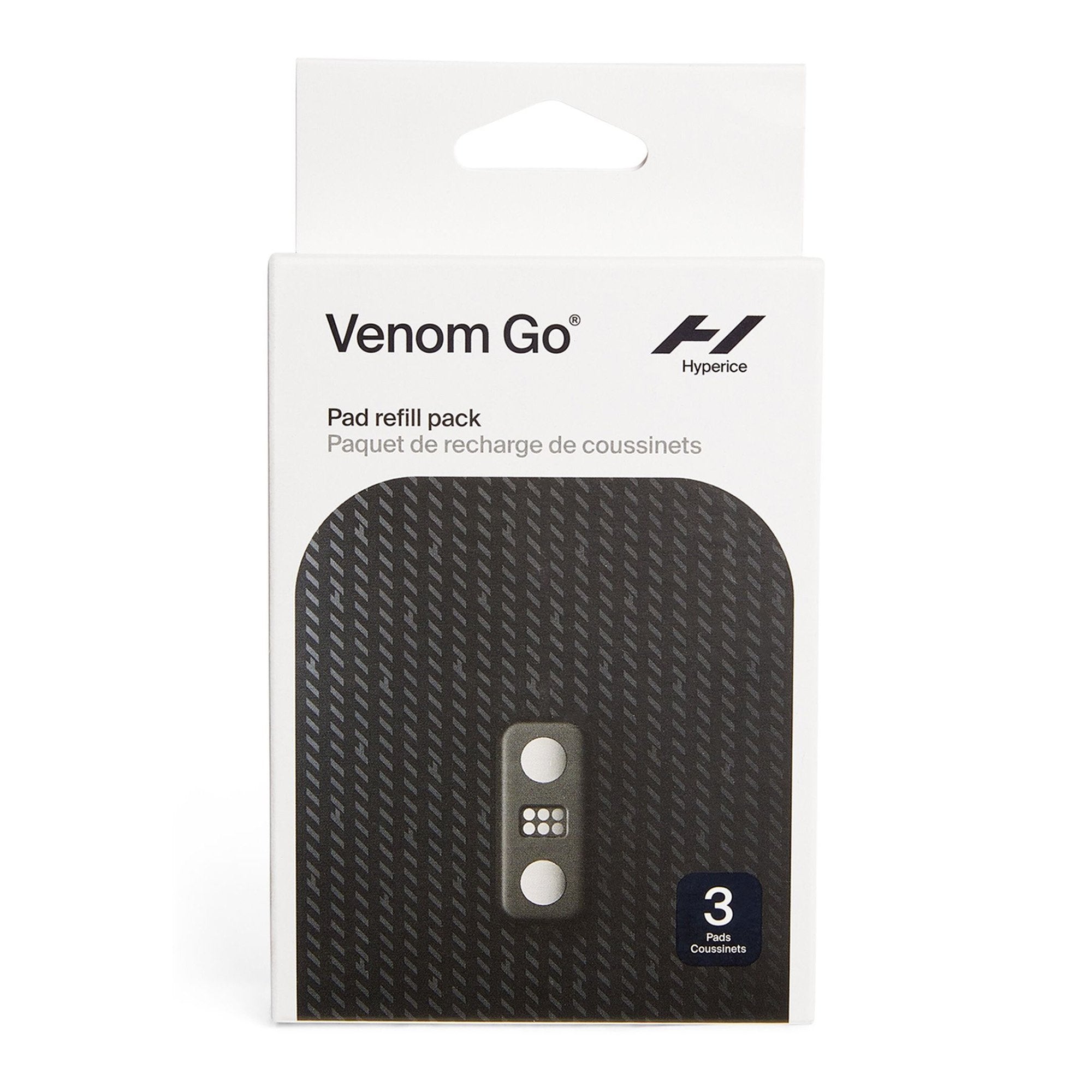 Replacement Heat and Massage Therapy Pad Hyperice 3 Pads