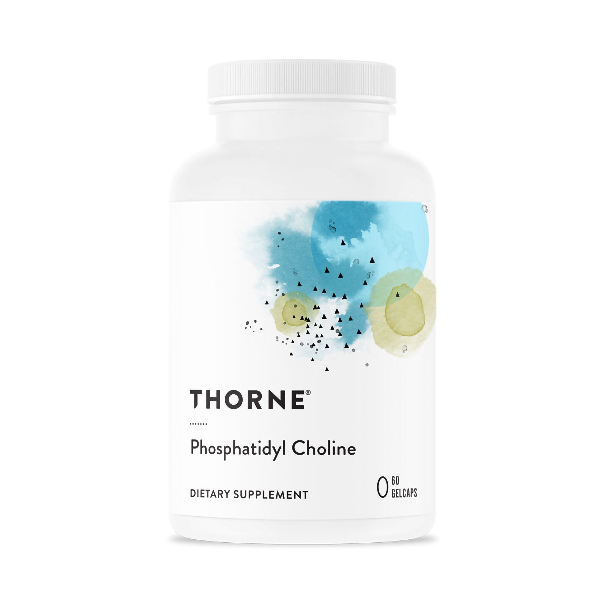 Dietary Supplement THORNE® Phosphatidyl Choline Phosphatidylcholine 420 mg Strength Capsule 60 per Bottle