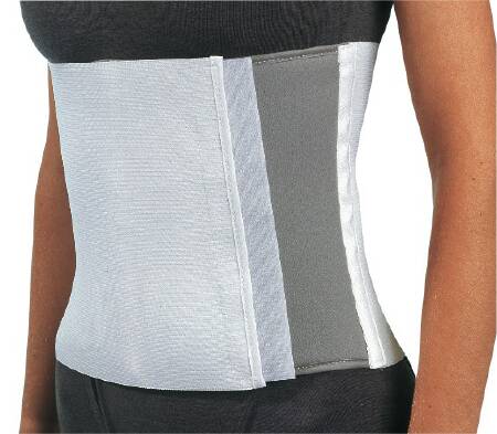 Abdominal Binder ProCare One Size Fits Most Hook and Loop Closure 28 to 50 Inch Waist Circumference 10 Inch Height Adult