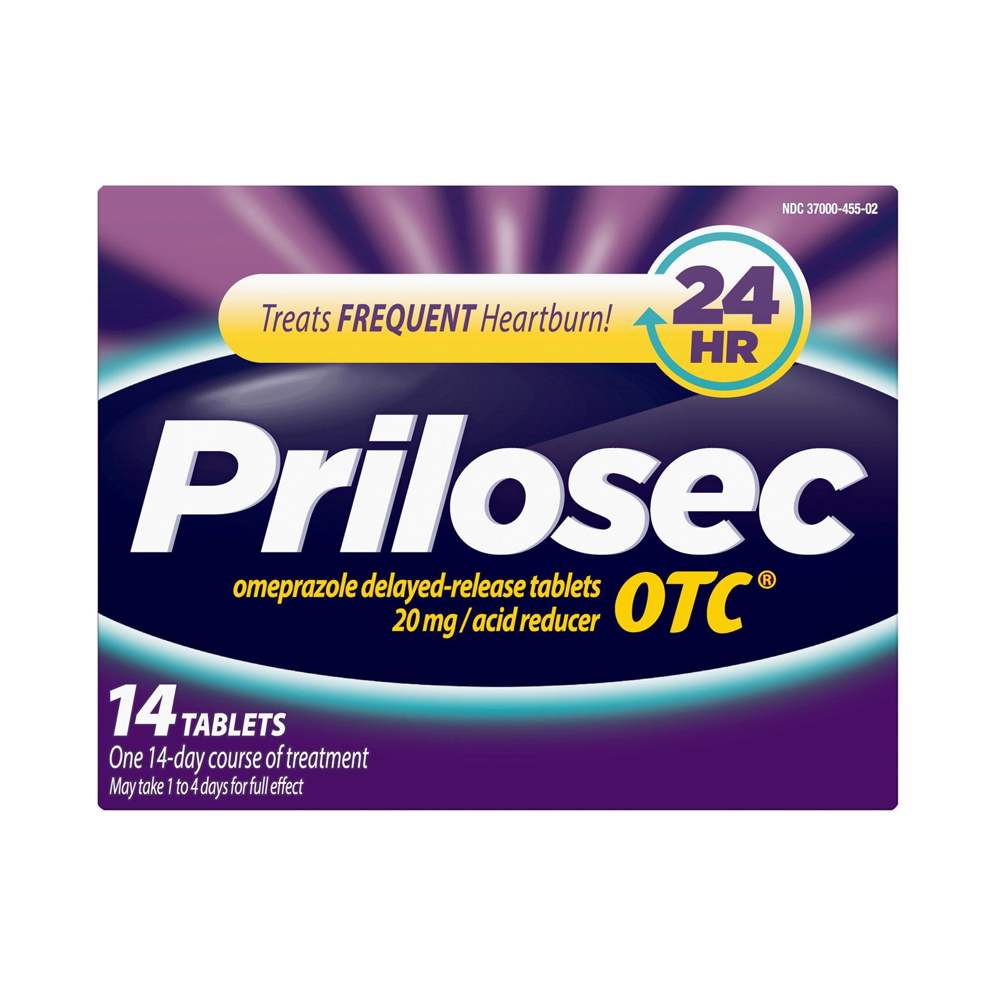 Antacid Prilosec OTC 20 mg Strength Tablet 14 per Box, Packaging Type- Box