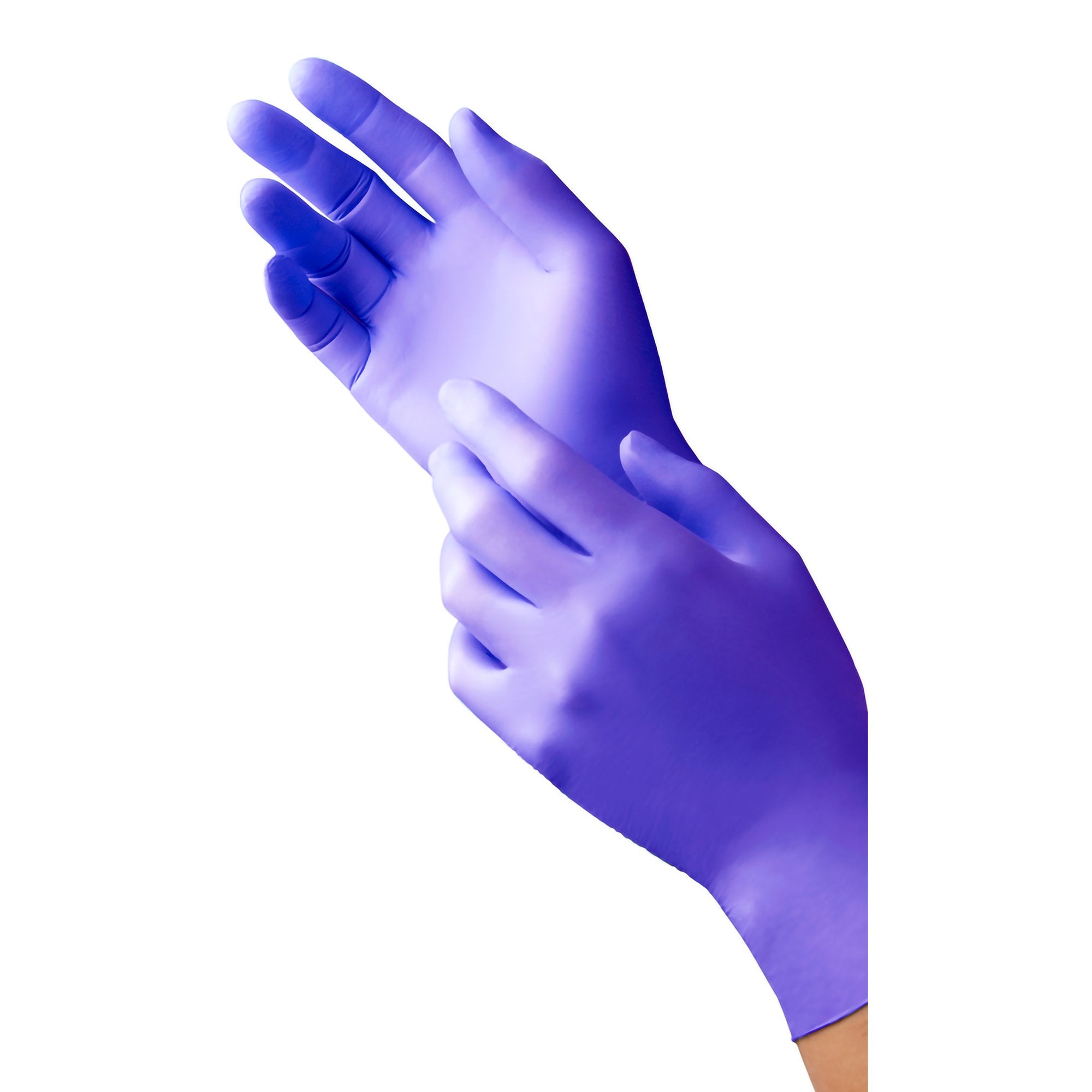 Exam Glove 9830 Series Small NonSterile Nitrile Standard Cuff Length Textured Fingertips Blue Chemo Tested, Packaging Type- Box