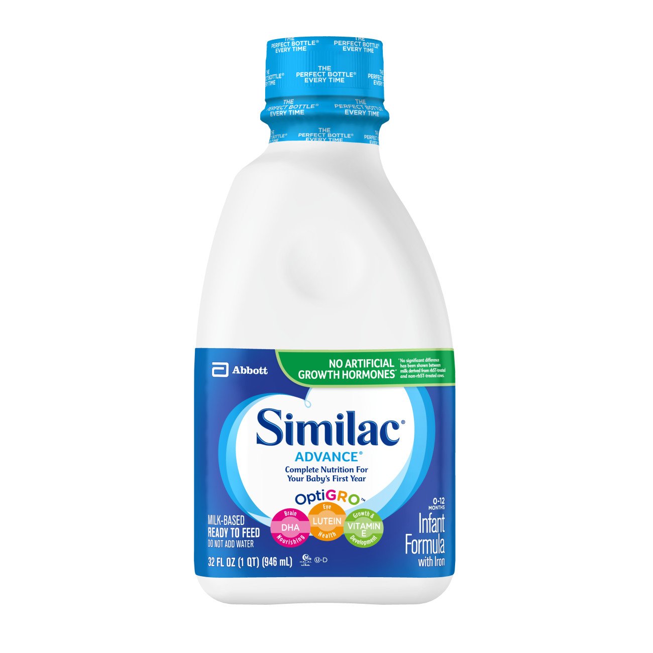 Infant Formula Similac® Advance® Unflavored 32 oz. Bottle Liquid Iron