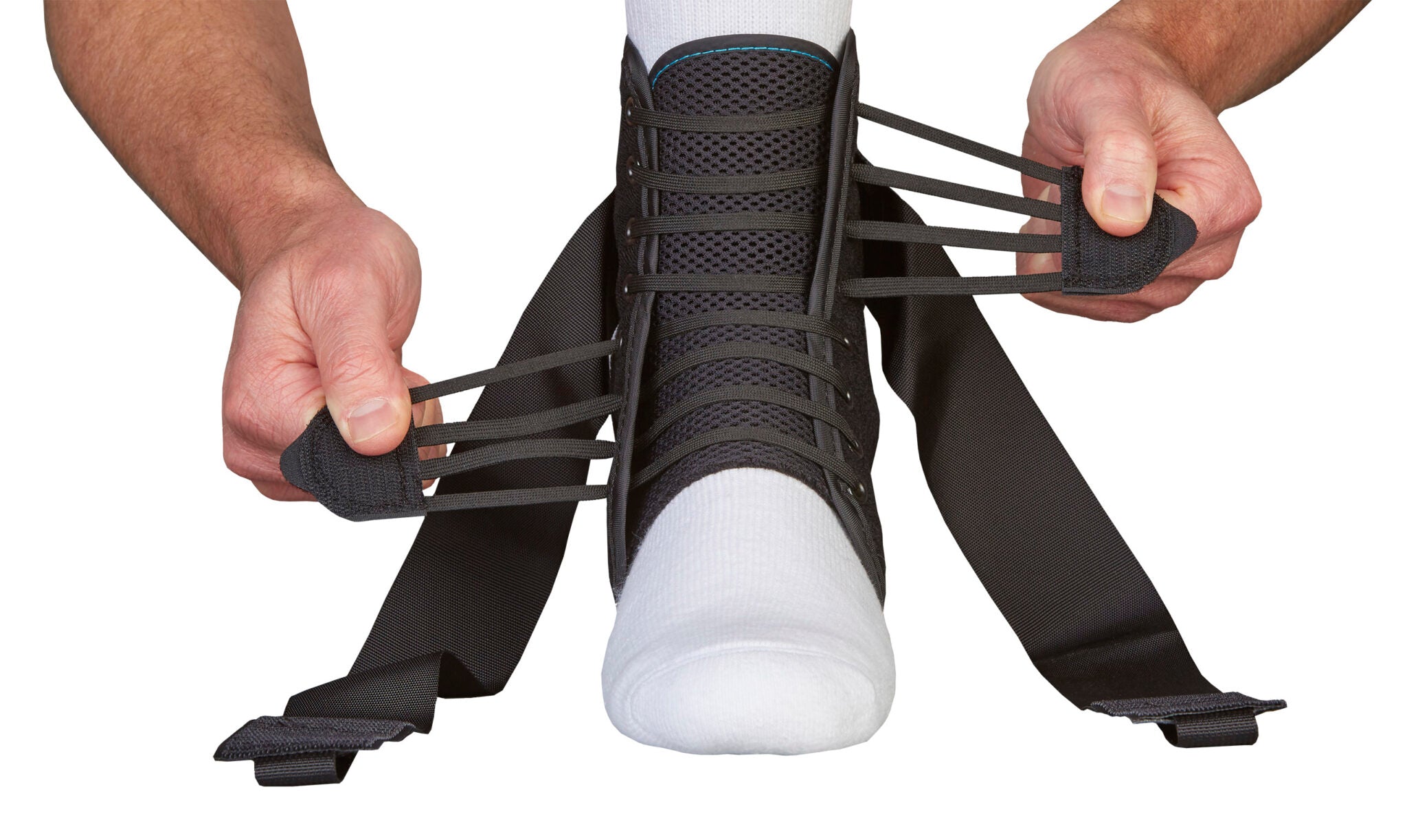 Ankle Brace ASO Speed Lacer Medium Lace-Up / Hook and Loop Strap Closure Foot, Packaging Type- Each