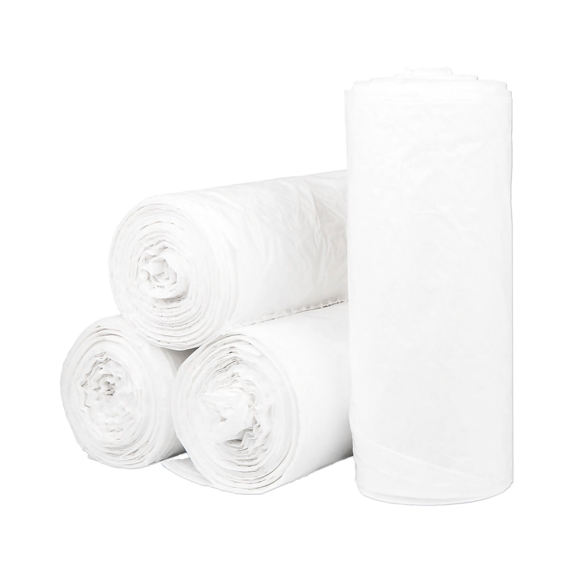 Trash Bag McKesson 33 gal. White LLDPE 0.70 mil 30 X 39 Inch Star Seal Bottom Coreless Roll, Packaging Type- Case