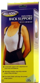 industrial back support black xxl