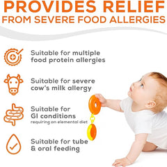 infant formula puramino unflavored 14 1 oz can powder amino acid cows milk allergy packaging type case