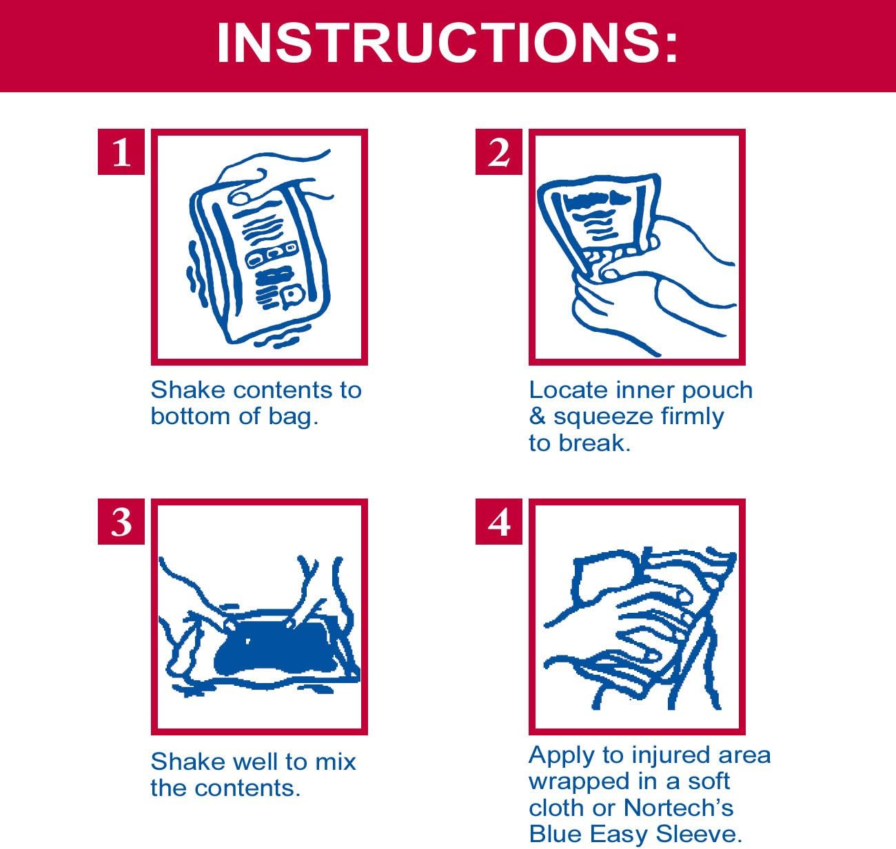 instakool instant cold pack 6 x 8 3 4 inch instakool instant cold pack mk1072773ea