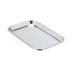 Instrument Tray Miltex Rolled Edge Stainless Steel 23/32 X 6 1/2 X 10 Inch