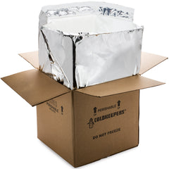 Insulated Shipper Liner Koldtogo Extreme Fits 10 X 10 X 10 Inch Box For Temperature Sensitive Products