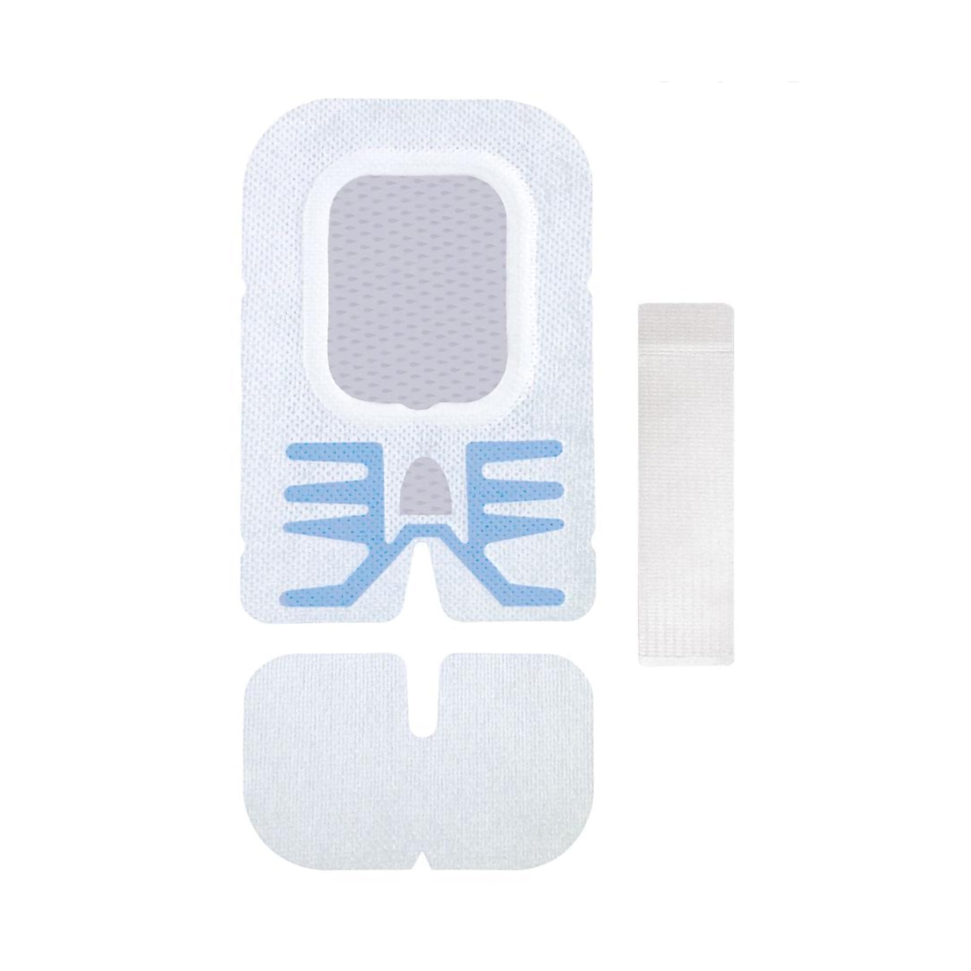 Integrated Securement Dressing Sorbaview SHIELD Paper 3 1/2 X 5 5/16 Inch Sterile