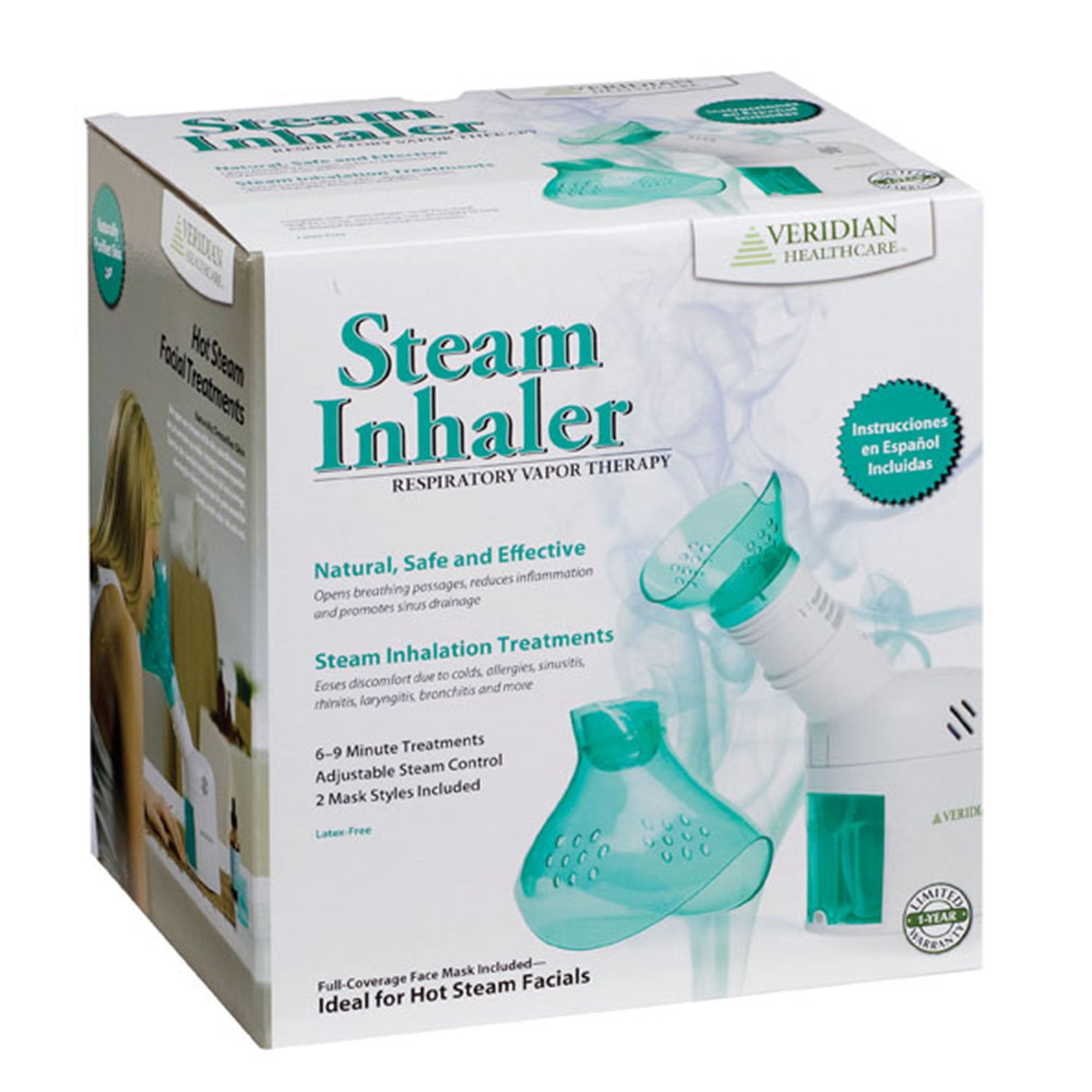 Veridian Healthcare Steam Inhaler Distilled Water Adult / Pediatric, Packaging Type- Case