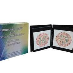 ishihara 38 plate chart book for color blindness
