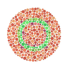 ishihara 38 plate chart book for color blindness