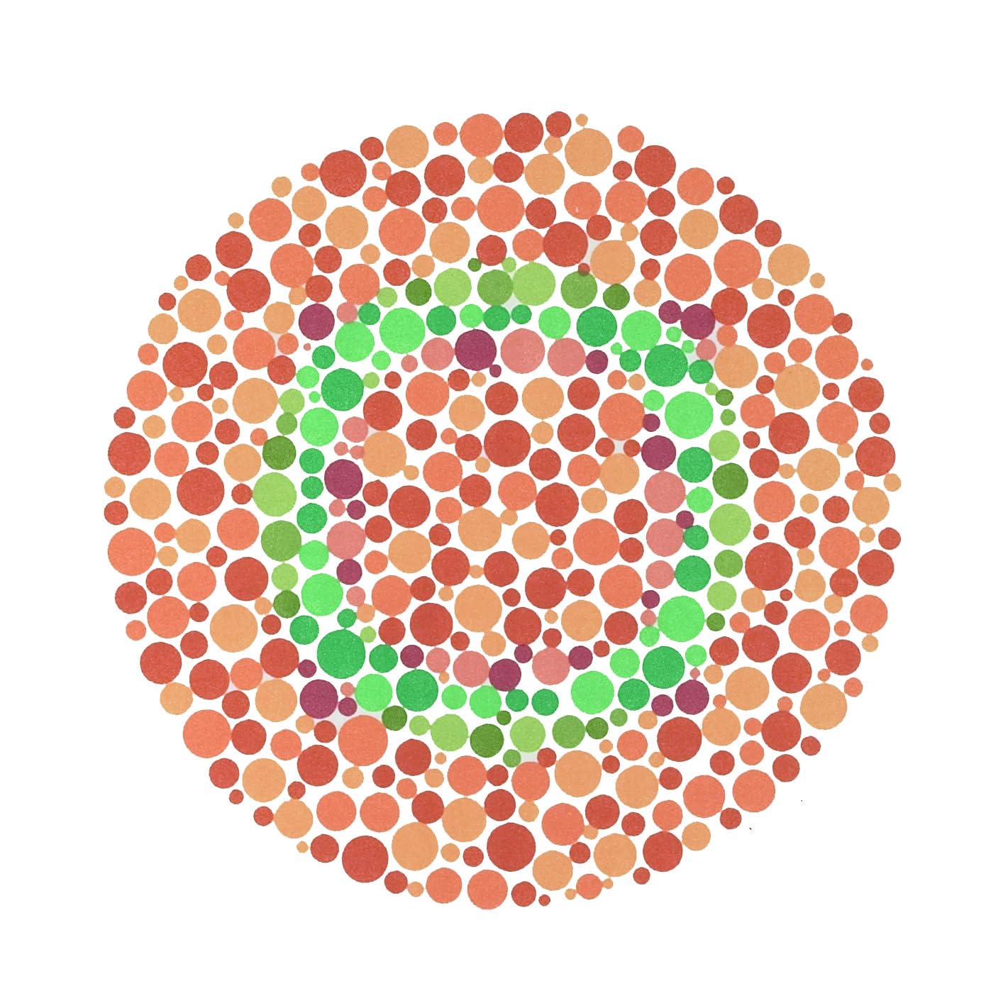 ishihara 38 plate chart book for color blindness