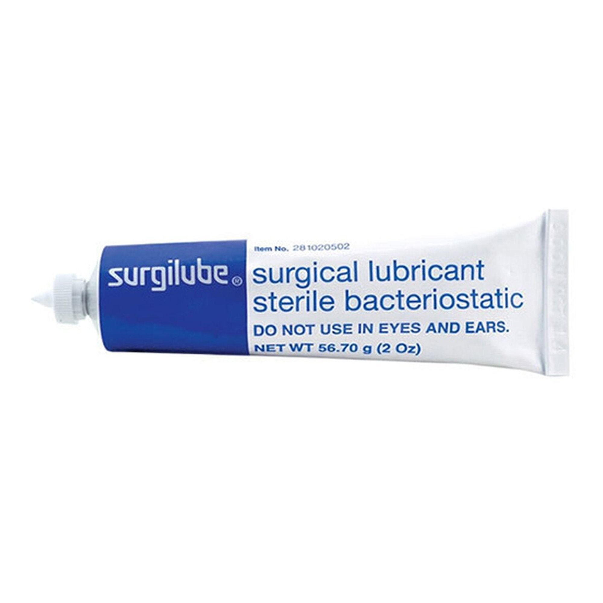 Lubricating Jelly - Carbomer free Surgilube 2 oz. Tube Sterile, Packaging Type- Case